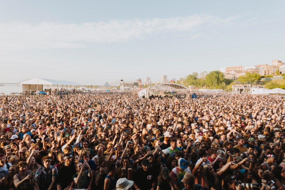 <strong>Officals are expecting about 60,000 people at this year&rsquo;s Beale Street Music Festival at Liberty Park in Midtown.</strong> (The Daily Memphian file)