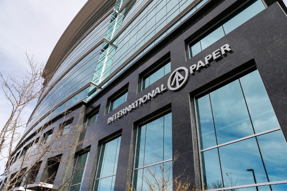 <strong>Memphis-based International Paper reported first-quarter earnings of $288 million on Thursday, April 28. That was up compared to the&nbsp;$198 million it declared for the same period in 2021.</strong>&nbsp;(Mark Weber/The Daily Memphian file)
