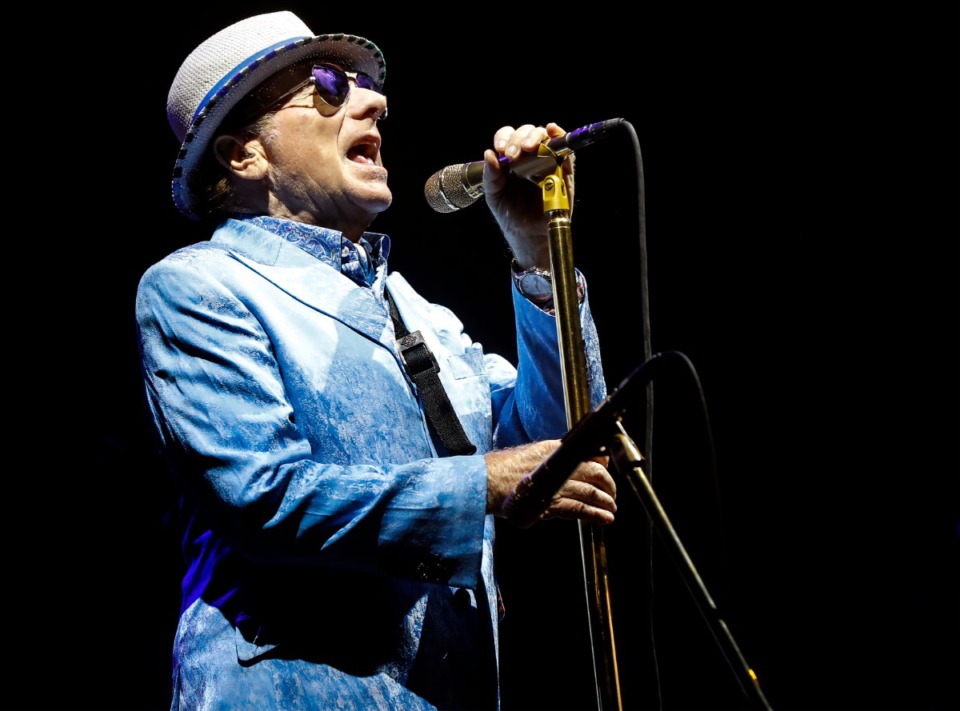 <strong>Van Morrison was among performers Friday, April 29, at Beale Street Music Festival.</strong> (Mark Weber/The Daily Memphian)