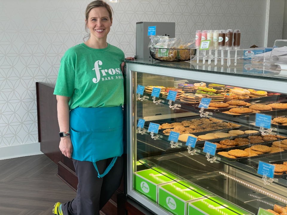 <strong>Kristi Kloos and her husband, Bill (not pictured), opened their third Frost shop Monday, May 2.</strong> (Jennifer Biggs/The Daily Memphian)