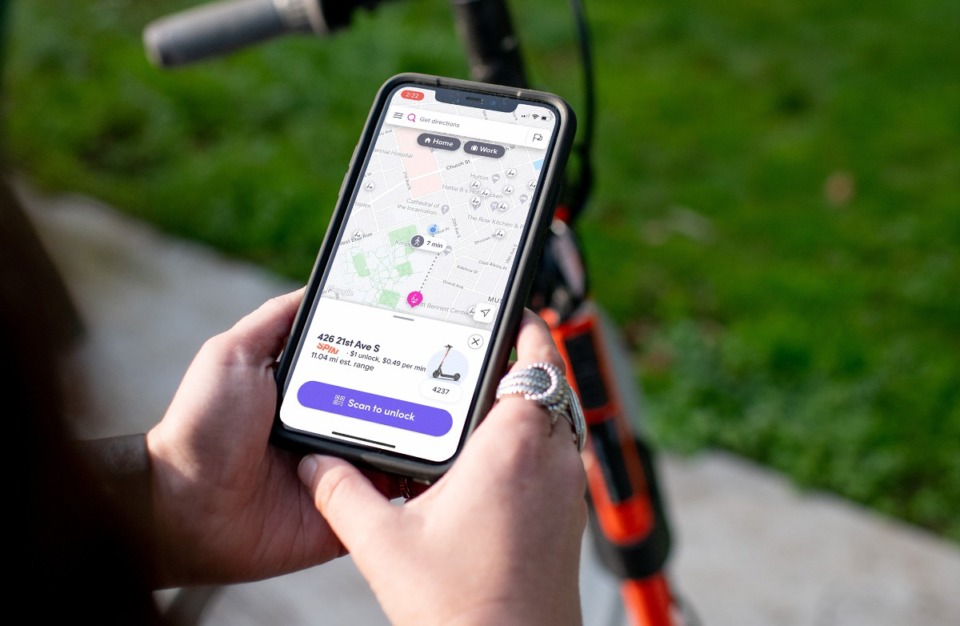 <strong>Micro-mobility company Spin has partnered with Lyft to make e-bikes and e-scooters available on the Lyft app.</strong>&nbsp;(Courtesy of Spin)