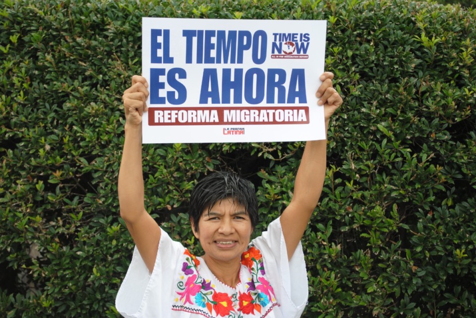 <strong>Cristina Condori spent the two decades she lived in Memphis organizing and fighting for low-wage workers here and across the region.</strong> (Credit: La Prensa Latina Media)