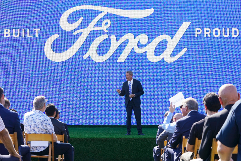 <strong>Ford Motor Company is actively seeking more workers as it starts to launch its&nbsp;$5.6 billion Blue Oval City at the Megasite of West Tennessee.</strong>&nbsp;(AP File Photo/Mark Humphrey)