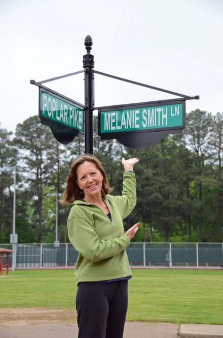 <strong>Melanie Smith Lane, named in Melanie Smith Taylor&rsquo;s honor, leads to the Germantown Charity Horse Show Arena.</strong> (Submitted by John Coons)