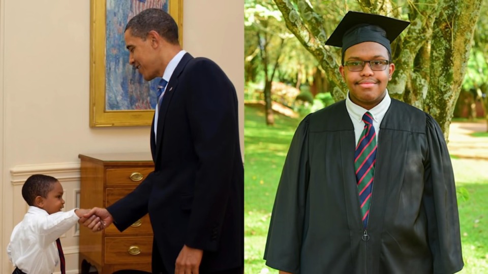 <strong>Jacob Philadelphia was 5 years old when he visited the White House in 2009.</strong> (Screenshot of Obama Foundation video)