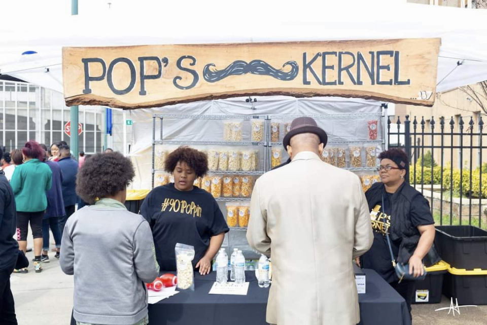 <strong>The Juneteenth Shop Black Festival will feature local Black-owned businesses including Pop&rsquo;s Kernel. The event is Sunday, June 19, at the Pipkin Building, from 11 a.m. to 6 p.m.</strong> (Courtesy Cynthia Daniels)