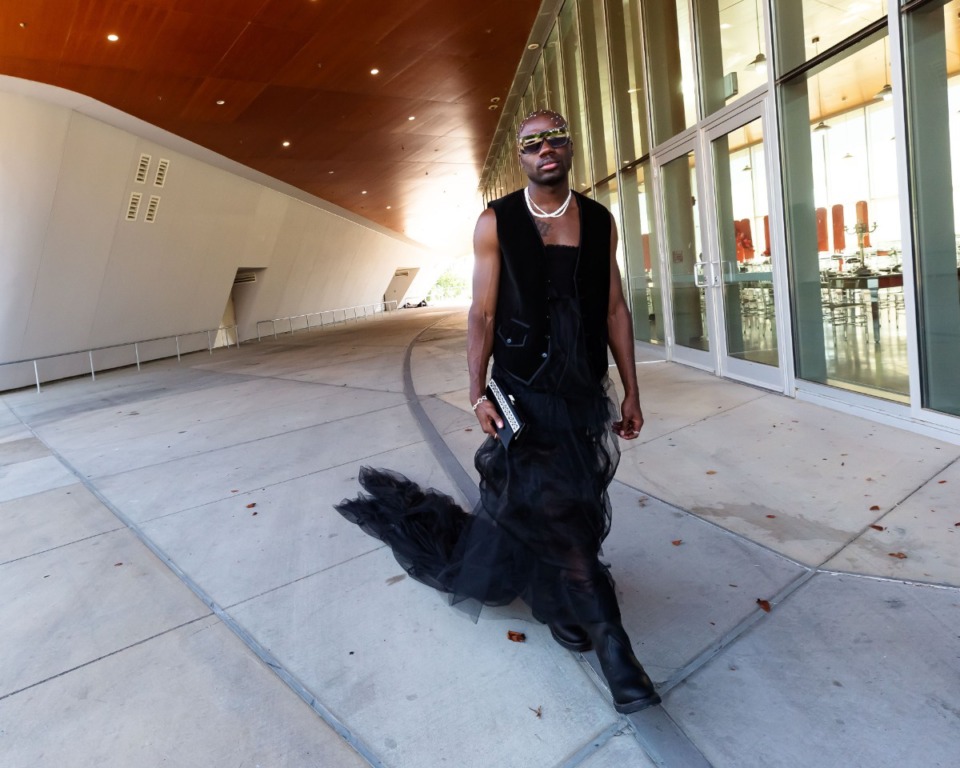 <strong>Xavier 'Havi ' Green arrives Saturday at the Tone Juneteenth Gala at Beale Street Landing.</strong> (Ziggy Mack/Special to The Daily Memphian)