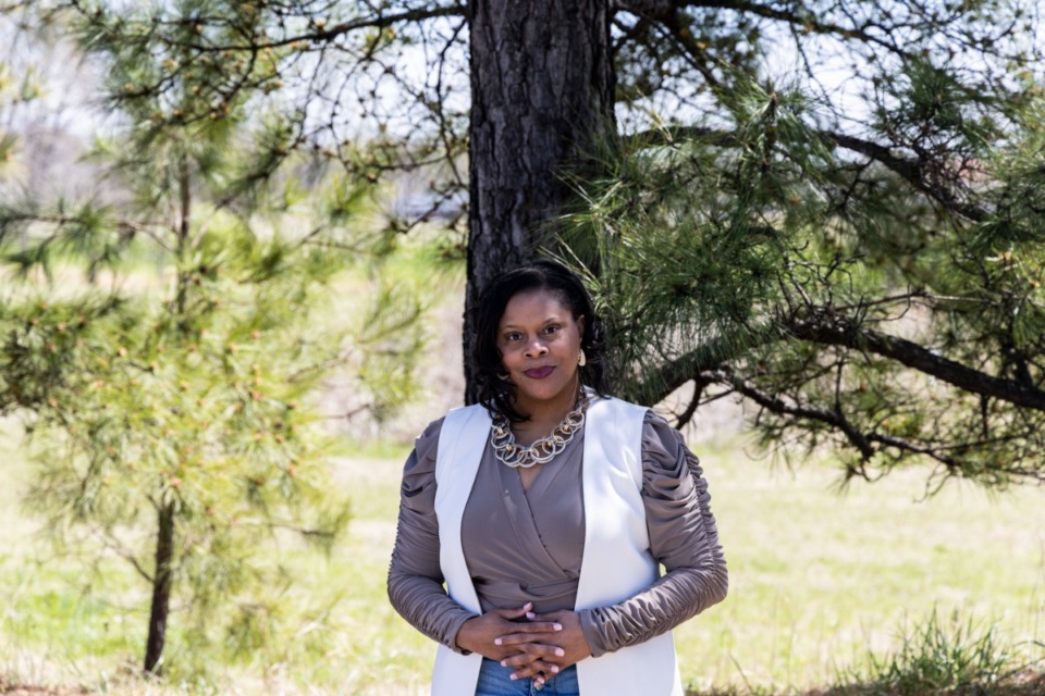 <strong>Penny Mickey, a survivor&nbsp;of domestic violence, now partners with the Family Safety Center in Shelby County working with victims.</strong> (Brad Vest/Special to The Daily Memphian)