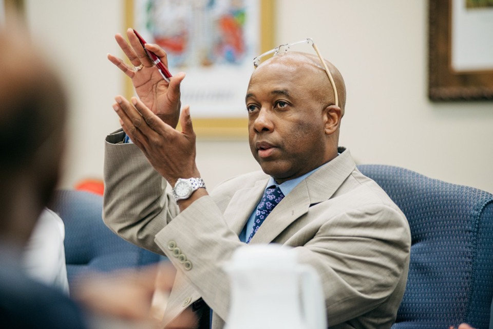 <strong>Memphis City Council member Martavius Jones chose to table the ordinance he sponsored that would put the question of partisan primaries on the ballot.</strong> (Daily Memphian file)