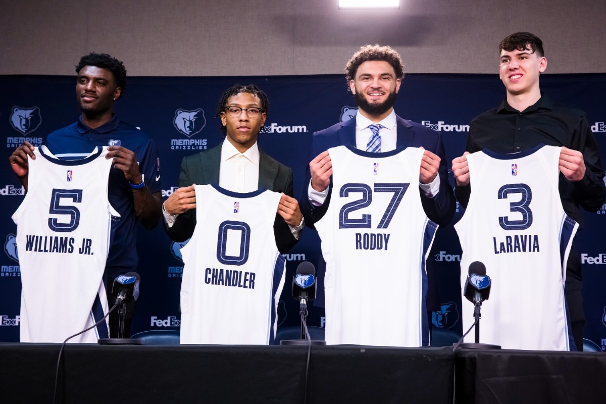 Grizzlies introduce four rookies, who say they will fit in fine