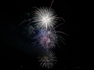 <strong>Fireworks at the Collierville Independence Day Celebration at H.W. Cox Park on July 3, 2021.</strong> (Patrick Lantrip/Daily Memphian file)