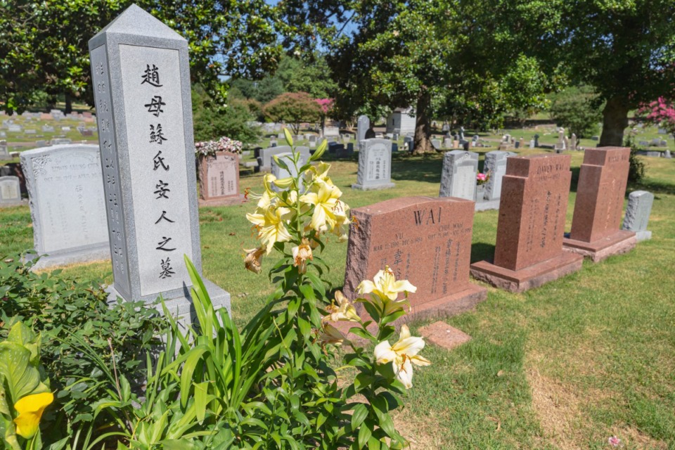 <strong>Elmwood Cemetery includes a section where Chinese immigrants are buried.</strong> (Ziggy Mack/Special to The Daily Memphian)