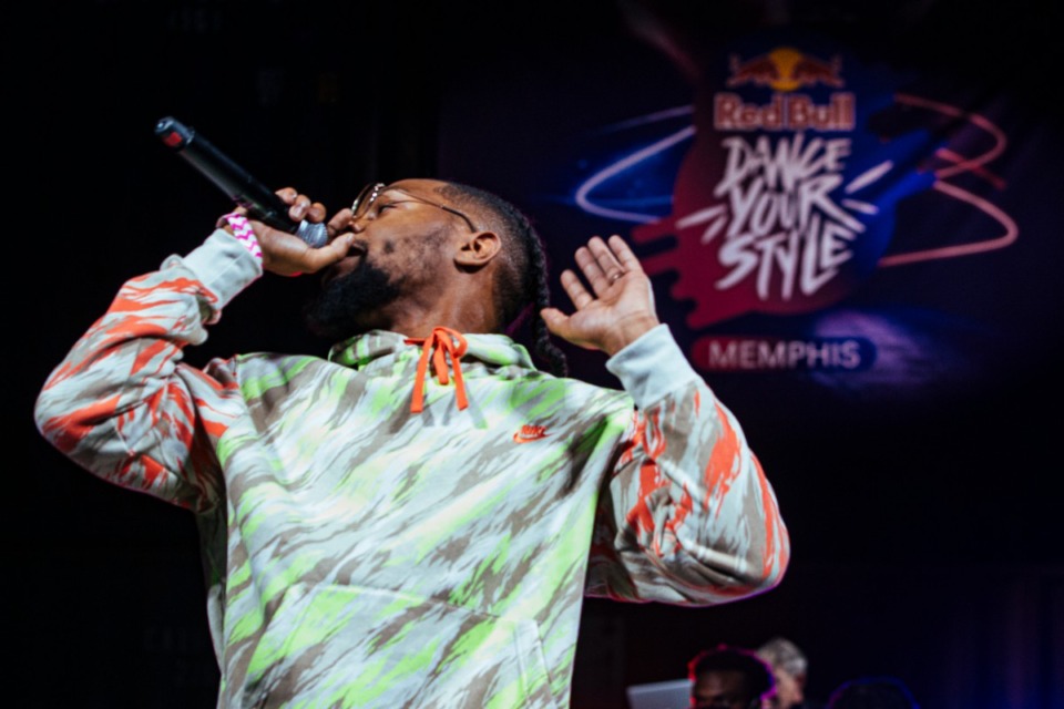 <strong>Preauxx performs during Redbull's &ldquo;Dance Your Style&rdquo; event at Railgarten on Sunday, Oct. 10, 2021. Preauxx is featured on the latest playlist from Elizabeth Cawein.</strong> (Ziggy Mack/Special to The Daily Memphian file)