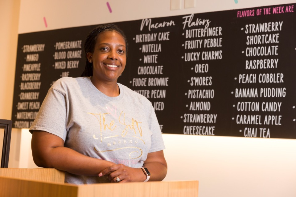 <strong>&ldquo;I wanted to do stuff that nobody does,&rdquo; said Lonisa "Lala" Bowen, who is opening the Sift Bakery Pop-Up shop in Saddle Creek.</strong> (Ziggy Mack/Special to The Daily Memphian)