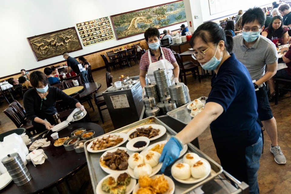 <strong>Asian Palace employees prepare to serve dim sum on Saturday, July 2, at the restaurant at 5266 Summer Ave.</strong> (Brad Vest/Special to The Daily Memphian)