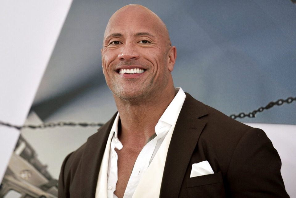 <strong>Dwayne Johnson attends the premiere of "Fast &amp; Furious Presents: Hobbs &amp; Shaw" in Los Angeles in 2019. Johnson&rsquo;s NBC comedy &ldquo;Young Rock,&rdquo; a coming-of-age story inspired by his challenging childhood and youth, will film its third season in Memphis.&nbsp;</strong>(Richard Shotwell/Invision/AP file)