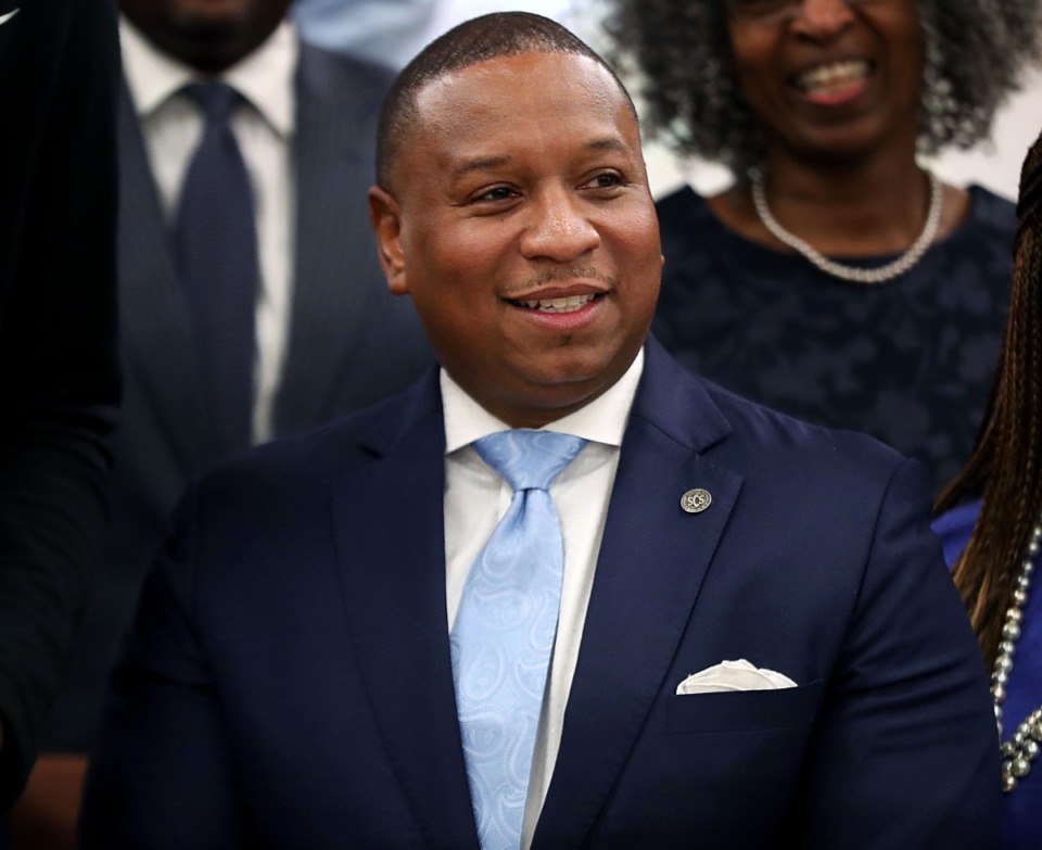 <strong>Memphis-Shelby County Schools board members will be reviewing&nbsp;allegations of sexual impropriety against Superintendent Joris Ray that arose in divorce proceedings.</strong> (Patrick Lantrip/Daily Memphian file)