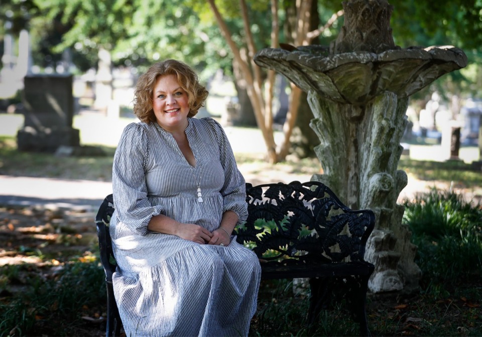 <strong>This year, Kim Bearden, executive director of Elmwood Cemetery,&nbsp;expects to bring in a record $243,000 from tours and events. </strong>(Mark Weber/The Daily Memphian)