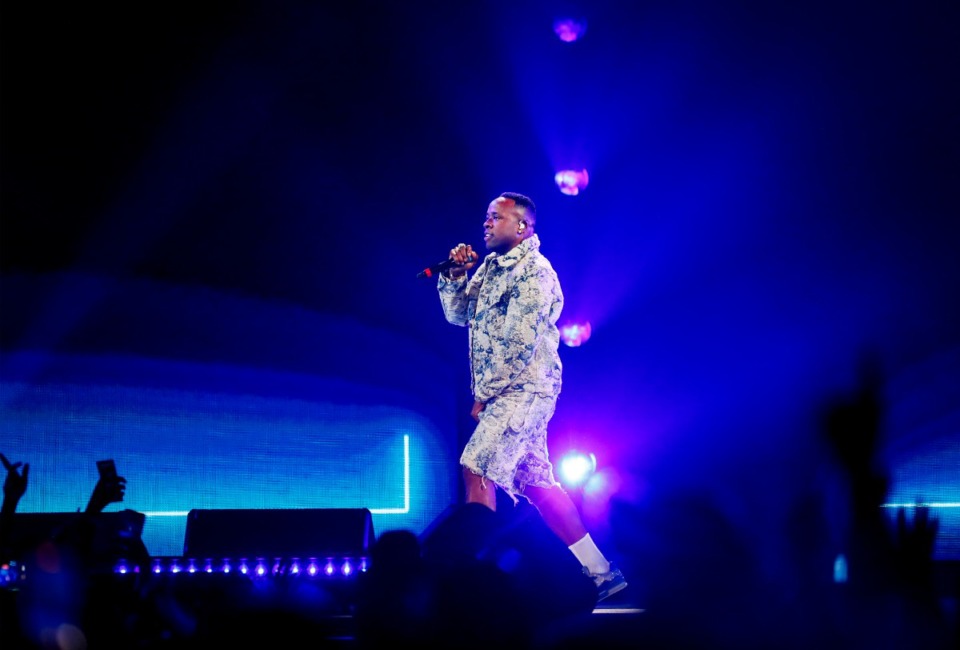 <strong>Yo Gotti was the featured star at FedExForum Friday, but brought along some of his CMG label acts as well.</strong>&nbsp;(Mark Weber/The Daily Memphian)