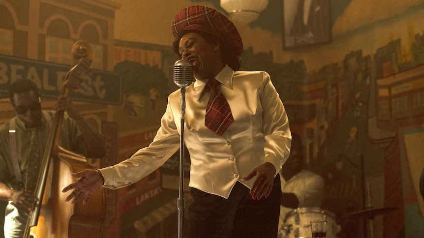 <strong>Shonka Dukureh, who played Big Mama Thornton in Baz Lurhmann&rsquo;s &ldquo;Elvis&rdquo; movie, was found dead at her Nashville apartment.</strong> (Courtesy Warner Bros.)