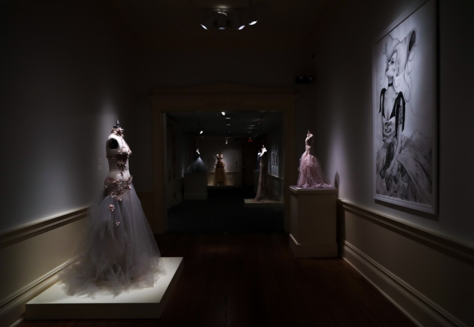 <strong>"Flowerful: Fashioning the Armored Feminine" exhibition by local artist Ramona Sonin will be featured at The Dixon Gallery and Gardens through Oct. 23.</strong> (Patrick Lantrip/Daily Memphian)