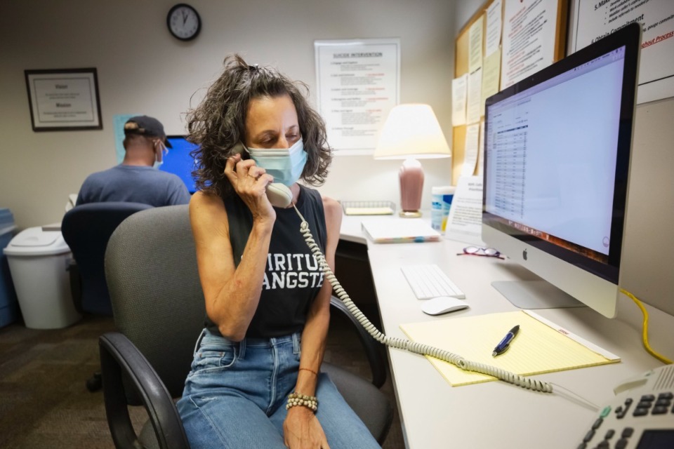 <strong>Trained volunteers answer calls 24/7 at Memphis Crisis Center. Starting July 16, they also began helping field calls to 988. The National Suicide Hotline Designation Act authorized 988 as a new easy-to-remember number for suicide and mental health crisis.</strong>&nbsp; (Ziggy Mack/Special to The Daily Memphian)
