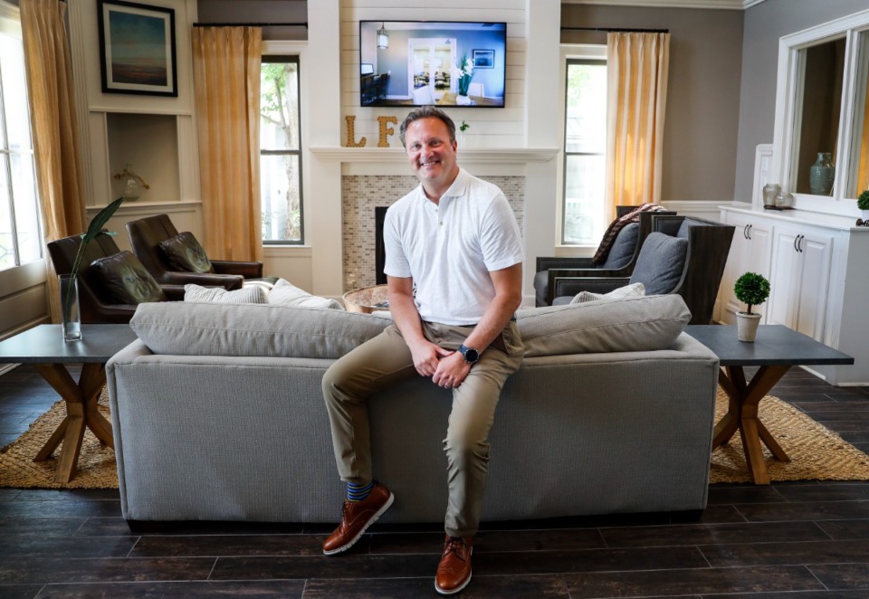 <strong>&ldquo;We&rsquo;re very keen on quality and the advanced elements of fitness,&rdquo; said David Nischwitz, senior vice president of redevelopment at Fogelman Properties. He&rsquo;s leading the redesign effort at Legacy Farm in Collierville.</strong> (Mark Weber/The Daily Memphian)