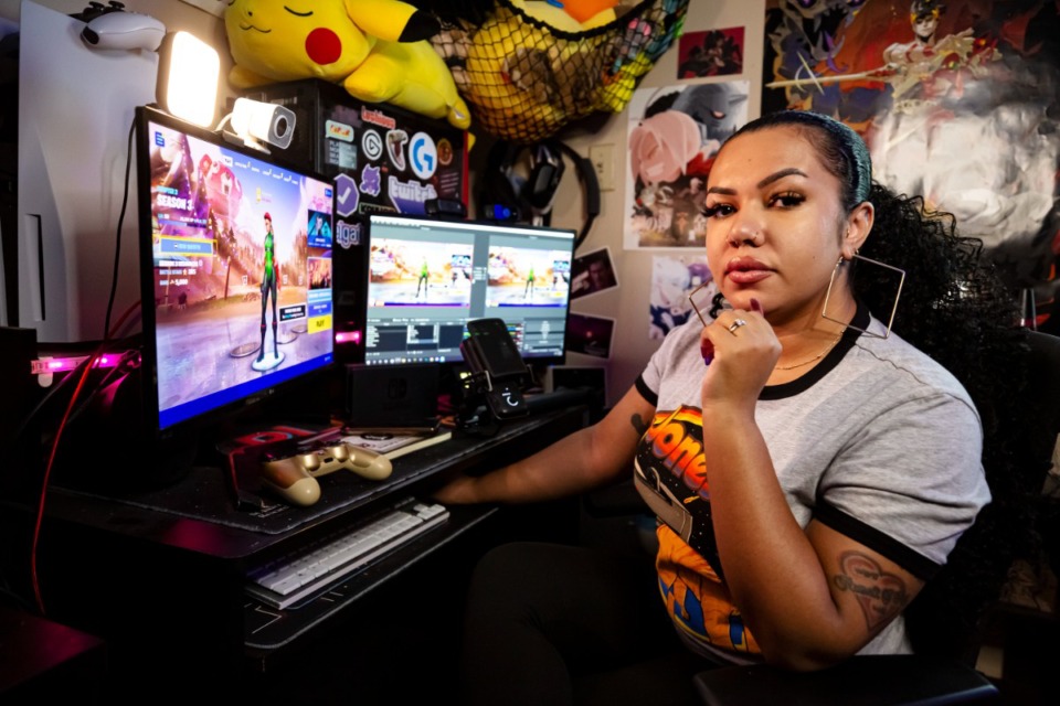 <strong>Memphis gamer Katie "PikaChulita" Robinson was named a 2022 Doritos Solid Black Changemaker.</strong> (Ziggy Mack/Special to The Daily Memphian)
