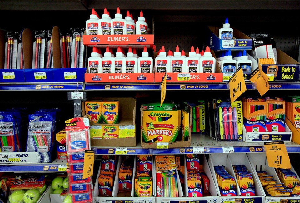 <strong>It&rsquo;s back-to-school time for thousands of Shelby County kids, which will include buying supplies like these.</strong>&nbsp;(Lance Murphey/The Daily Memphian file)