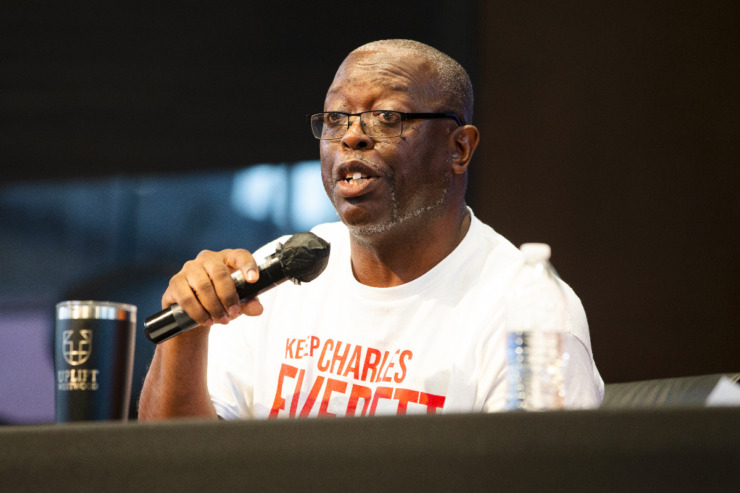 Charles Everett lost to challenger Keith Williams (not pictured), executive director of the Memphis-Shelby County Education Association. (Ziggy Mack/The Daily Memphian file)