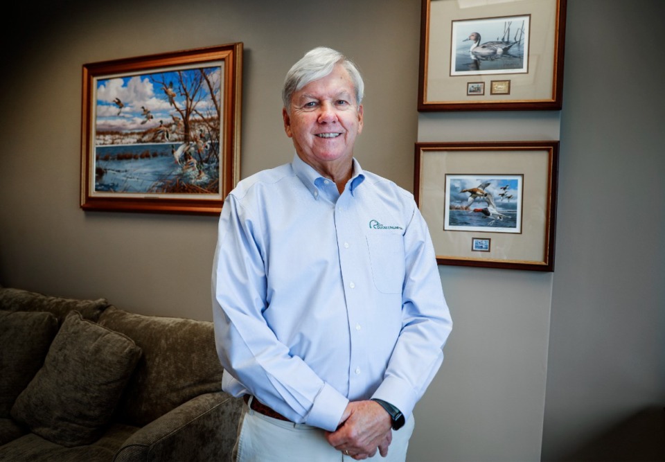 <strong>Chuck Smith is the newly elected president of Ducks Unlimited, the largest wetlands and waterfowl conservation group in the world.</strong> (Mark Weber/The Daily Memphian)