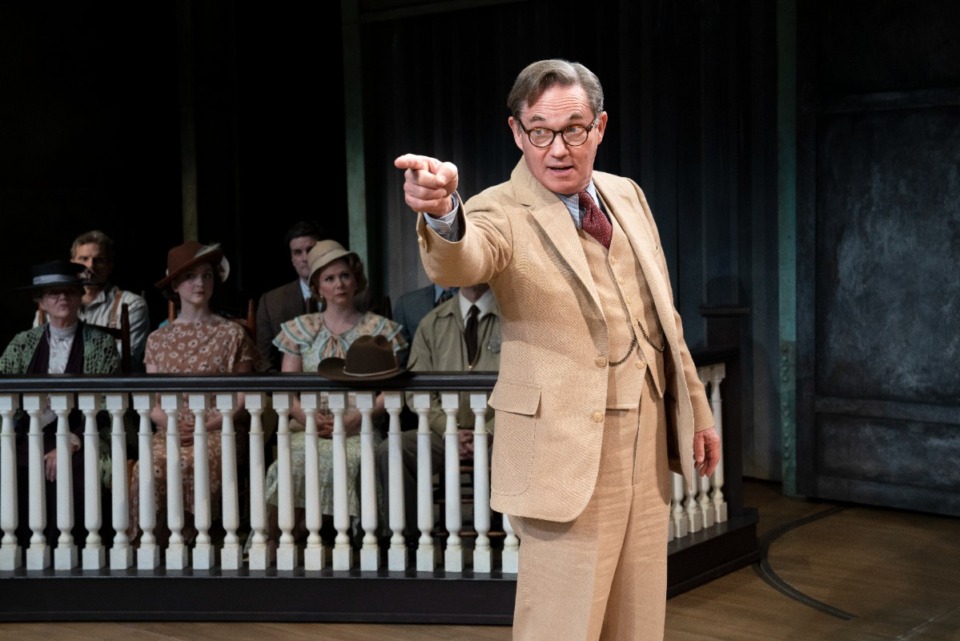 <strong>Richard Thomas plays Atticus Finch in &ldquo;To Kill a Mockingbird.&rdquo; The Aaron Sorkin adaptation of Harper Lee&rsquo;s classic novel will be at the Orpheum Aug. 16-21. The play is directed by Bartlett Sher.</strong>&nbsp;(Courtesy Orpheum Theatre/Julieta Cervantes)