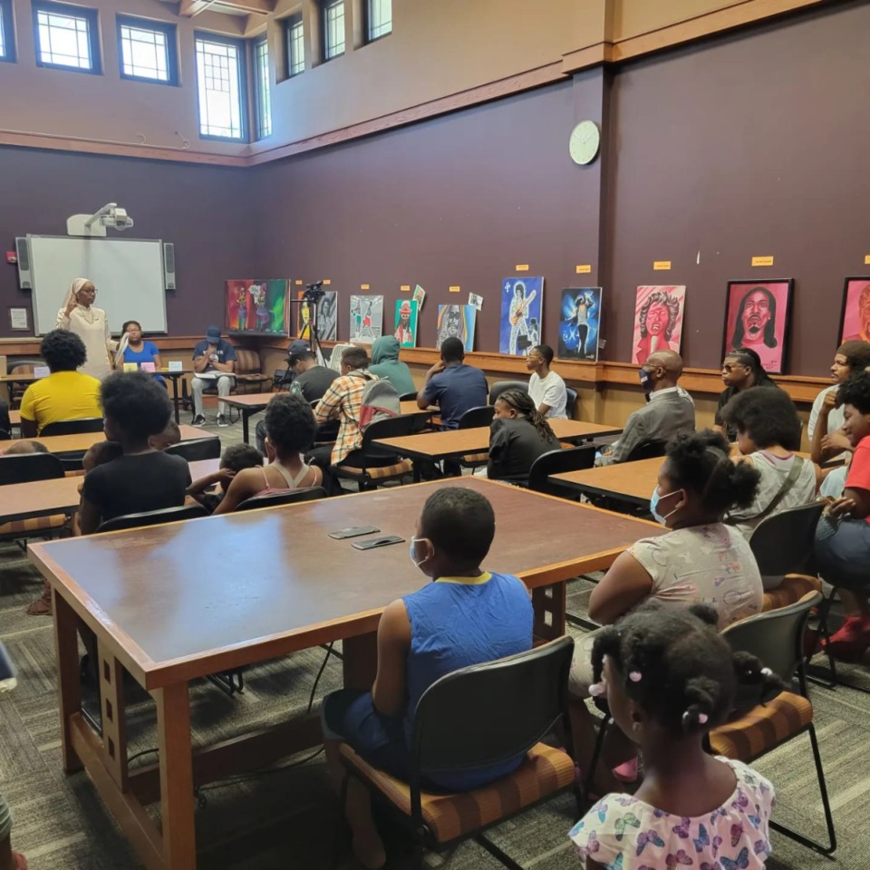 <strong>The first teen summit was held&nbsp;at the Whitehaven Library in June. About 45 youths showed up, according to Respect the Haven CDC founder&nbsp;Jason Sharif.&nbsp;</strong> (Courtesy Jason Sharif)