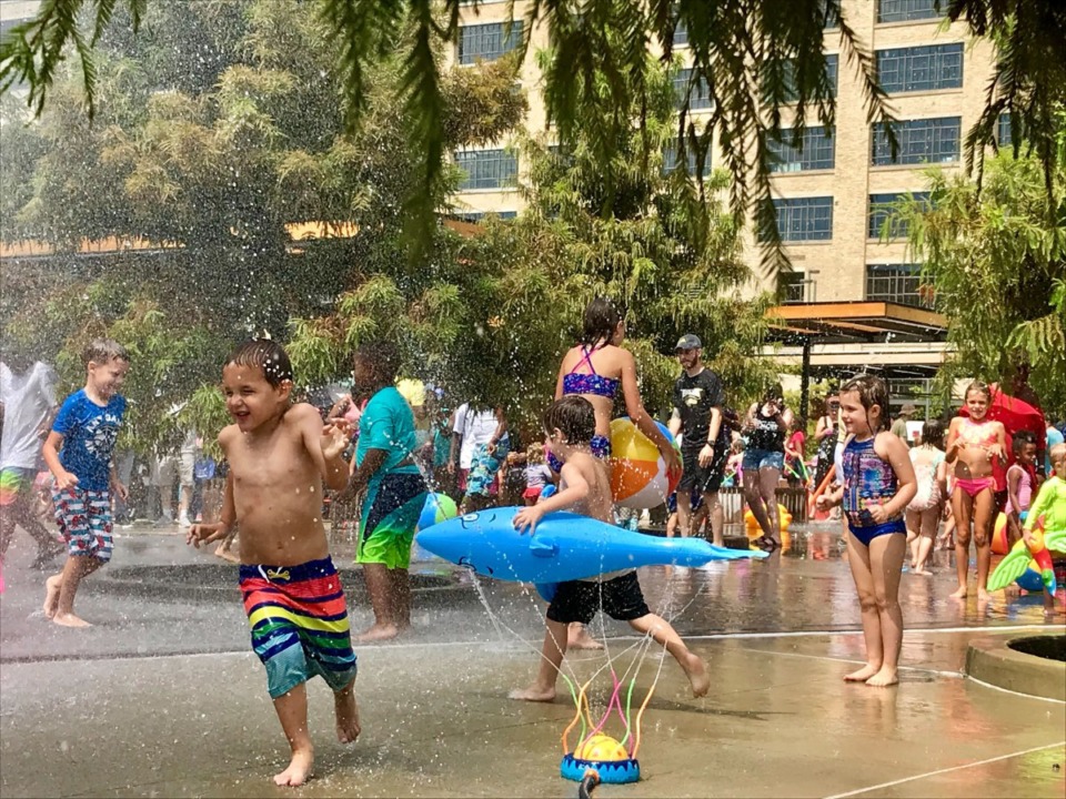 <strong>&ldquo;Crosstown Splashdown&rdquo; is an event open to all Memphians to beat the heat.</strong> (Stacy Wright/Courtesy Crosstown Arts)