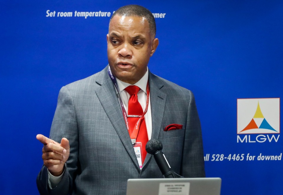 <strong>MLGW President J.T Young said the long-term contract provides the greatest value, least risk and most flexibility to support the utility&rsquo;s sustainability goals.</strong> (Mark Weber/The Daily Memphian)