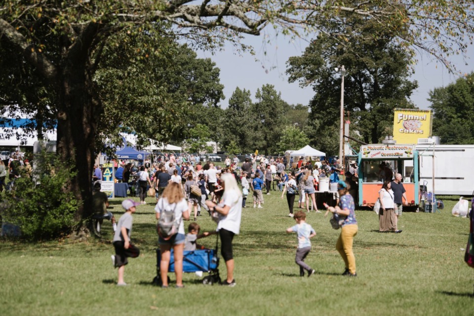 <strong>Audubon Park, which also includes&nbsp;Memphis Botanic Garden, Audubon Golf Course and the Radians Amphitheater and hosts events like&nbsp;the Pink Palace Crafts Fair, is being considered for the&nbsp;National Register of Historic Places.</strong>&nbsp;(Lucy Garrett/Special to The Daily Memphian)