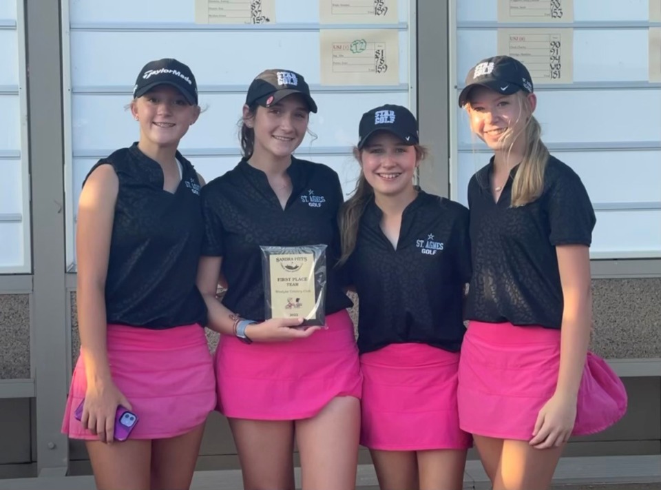 <strong>St. Agnes won the team title at the Sandra Pitts Invitational golf tournament that was played Wednesday at Windyke Country Club.</strong> (Courtesy St. Agnes Academy)