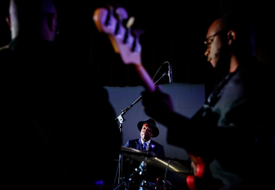 <strong>Booker T. Jones performs at the Stax Museum&rsquo;s Studio A on Wednesday, Sept. 14, 2022.</strong> (Mark Weber/The Daily Memphian)
