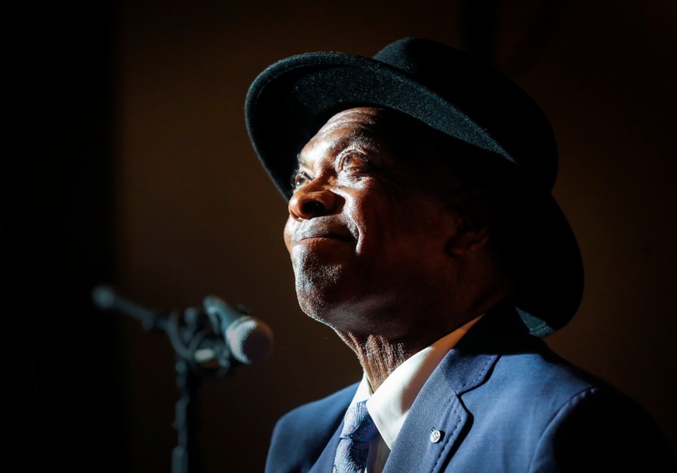 <strong>Booker T. Jones performs&nbsp;&ldquo;Hip Hug Her,&rdquo; &ldquo;Soul Limbo,&rdquo; &ldquo;Time is Tight&rdquo; and&nbsp;&ldquo;Green Onions&rdquo; a day ahead of his solo induction into the Memphis Music Hall of Fame.</strong> (Mark Weber/The Daily Memphian)