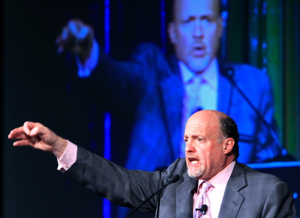 <strong>CNBC host Jim Cramer (pictured here) featured FedEx CEO&nbsp;Raj&nbsp;Subramaniam on &ldquo;Mad Money&rdquo; Friday.</strong> (Mark Lennihan/AP file)