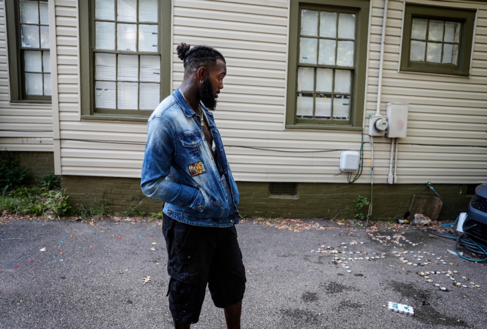 <strong>Marcus Cash said Ezekiel Kelly was an acquaintance he met through his friend Dewayne Tunstall. Tunstall was shot outside Cash&rsquo;s Highland Heights home on the morning of&nbsp; Sept. 7.</strong> (Mark Weber/The Daily Memphian)