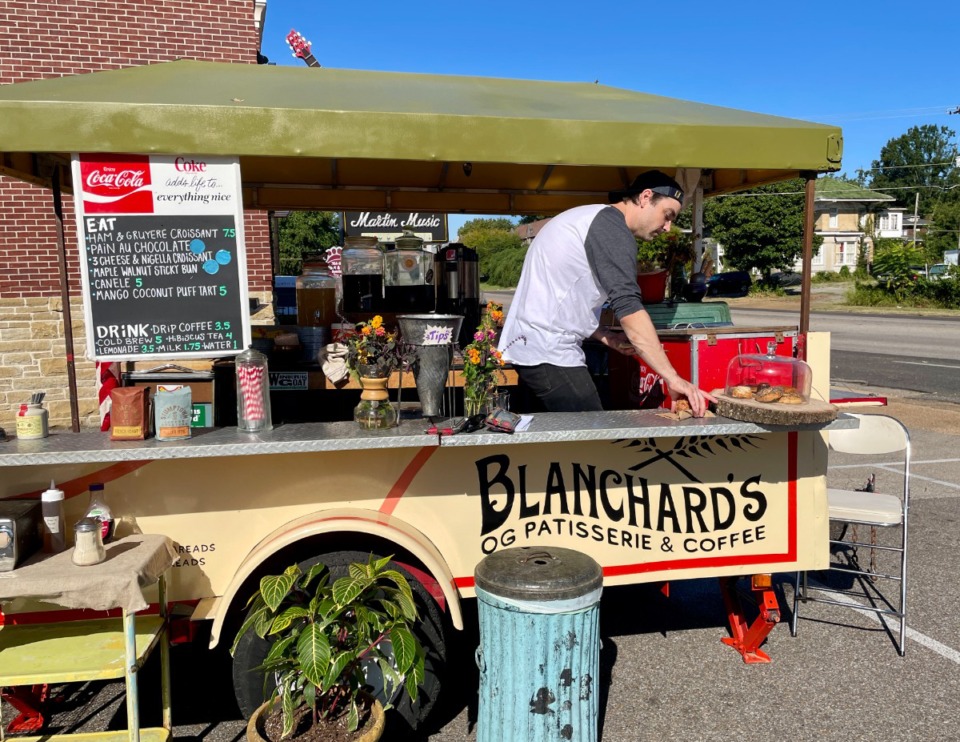 <strong>Blanchard&rsquo;s OG Patisserie &amp; Coffee is in the parking lot at Joe&rsquo;s Wines &amp; Liquor on Monday, Wednesday and Friday mornings. </strong>(Jennifer Biggs/The Daily Memphian)