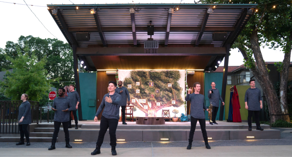 <strong>Tennessee Shakespeare Co. performs&nbsp;&ldquo;King Henry VI: The Wars of the Roses&rdquo;&nbsp;in Overton Square.</strong> (Joey Miller)