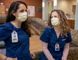 <strong>The University of Tennessee Health Science Center and Methodist Le Bonheur Healthcare have teamed up to offer a tuition-free nursing program to help address a nationwide nursing shortage. Hanan McNamee (left) and Callie Lillard are registered nurses at Methodist Le Bonheur Germantown Hospital.</strong> (Courtesy Methodist Le Bonheur Hospital)