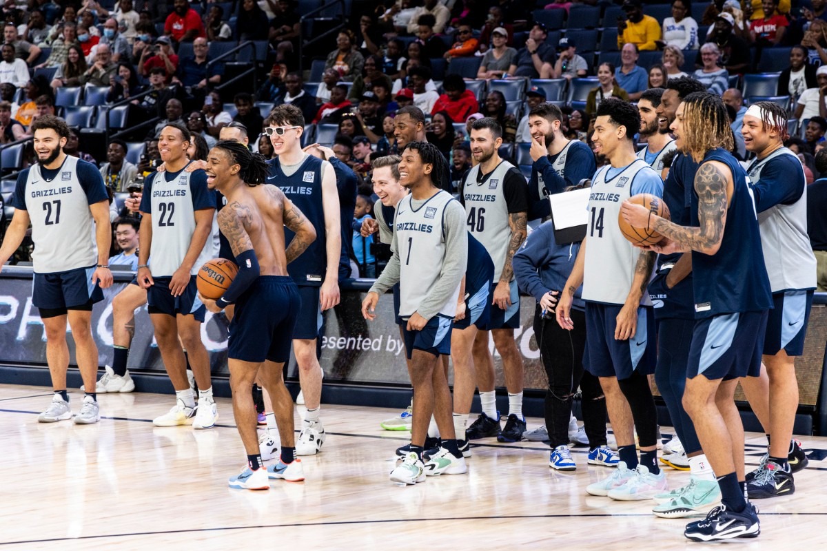 At open practice, Grizzlies show just how fun they are Memphis Local