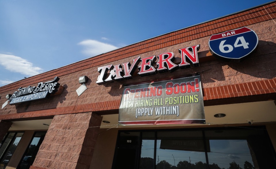 <strong>Burning Desire Cigar Emporium owner Robb Hunter plans on opening a second business next door called Tavern 64.</strong> (Patrick Lantrip/Daily Memphian)