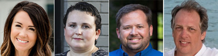 <strong>Keri Blair, Chelsea Glass, Heath Hudspeth</strong> and <strong>Jeremy Smith</strong>