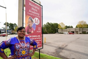 <strong>Lakenna Booker is the founder and head of Memphis Merit Academy at 4775 American Way in Parkway Village.</strong> <strong>The area&rsquo;s first charter school will open on Aug. 5.</strong> (Tom Bailey/Daily Memphian)