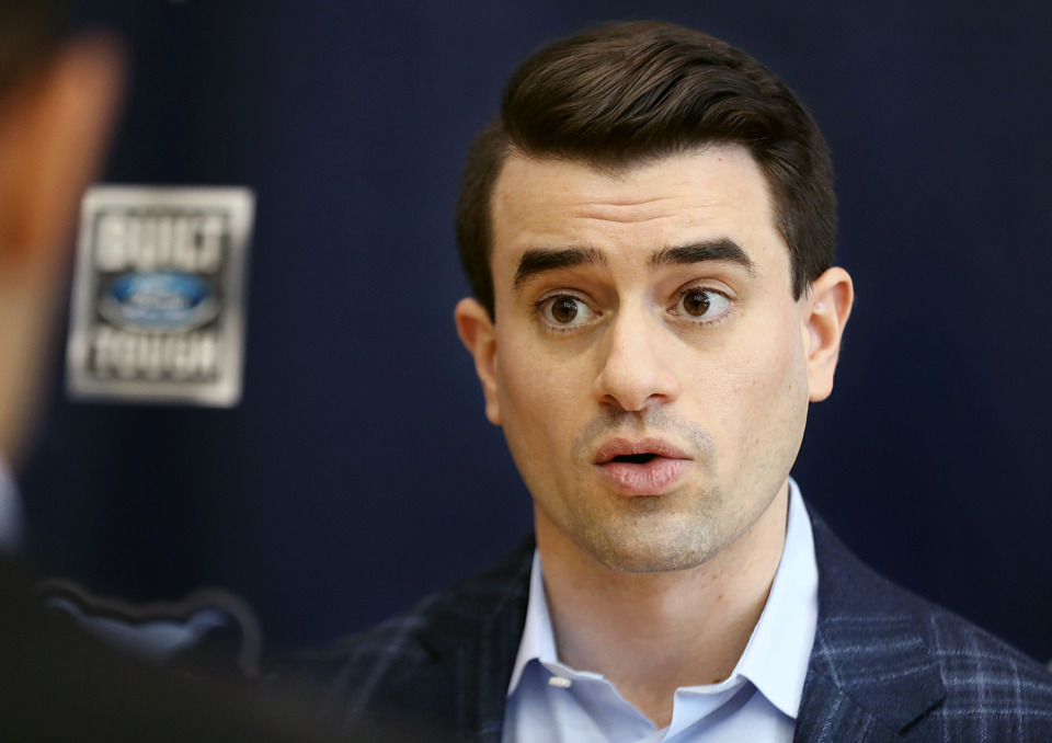 <strong>As part of a new front office restructuring, Zachary Kleiman has been promoted to executive vice president of Basketball Operations for the Memphis Grizzlies.</strong> (Patrick Lantrip/Daily Memphian)