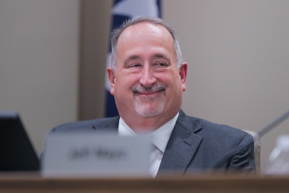 <strong>&ldquo;They deserve it, and they&rsquo;ve been cramped in that old building for a long time,&rdquo; Arlington School Board member Dr. Dale Viox, seen here, said of the Arlington High School band.</strong> (Patrick Lantrip/The Daily Memphian file)